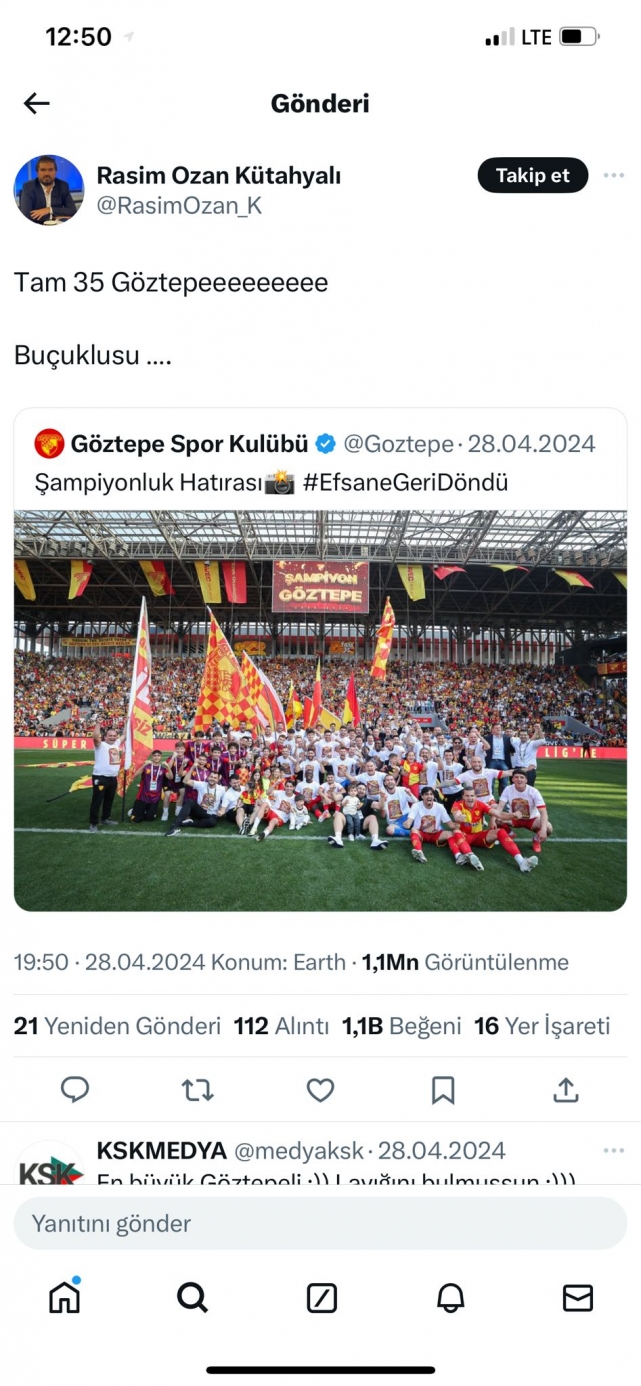 “Kütahyalı üç noktayla ne demek istedi?”