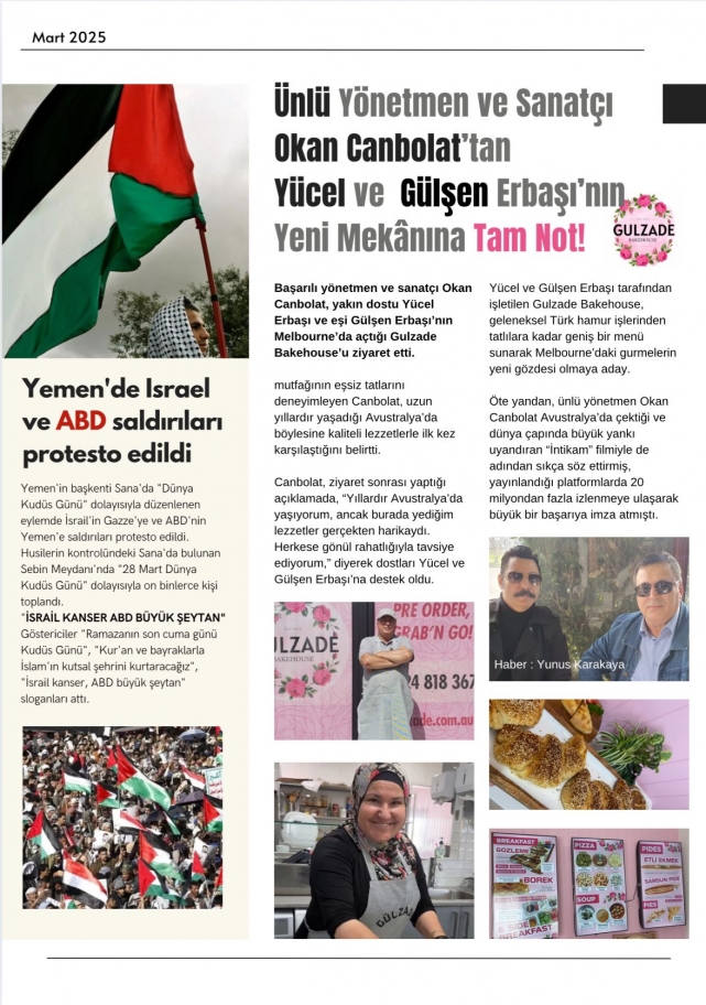 Yönetmen Okan Canbolat'tan Melbourne'da Bir Mekâna Tam Not!