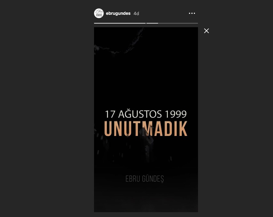 Ünlüler 17 Ağustos Depremini Unutmadı
