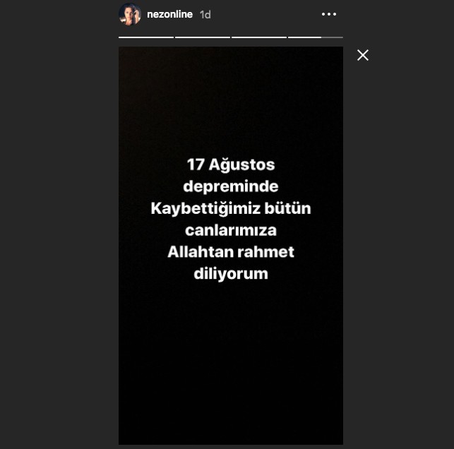 Ünlüler 17 Ağustos Depremini Unutmadı