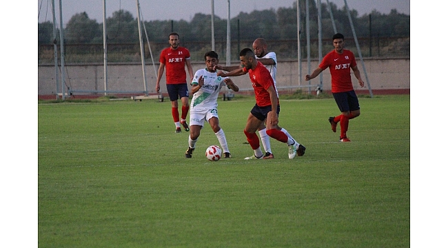 AFJET Afyonspor hazırlık maçında sahadan 2-0 üstün ayrıldı