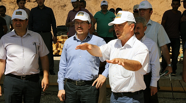 Eker Gürdük Barajı ve Çamönü Göletini inceledi