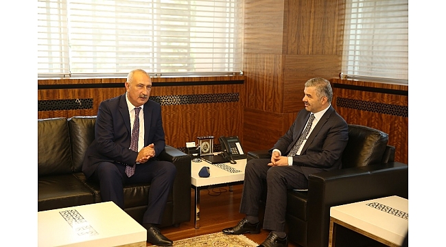 Kabardey-Balkar Cumhuriyeti Heyeti Büyükşehir'i Ziyaret Etti