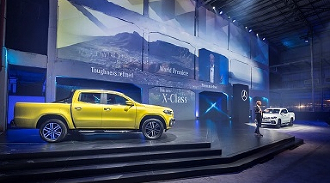 Mercedes-Benz X-Serisi, yaşam tarzıyla buluşuyor.