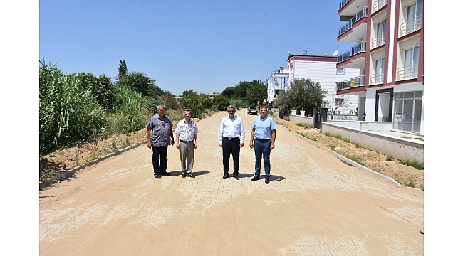 Nazilli Belediyesi yeni yollar açmaya devam ediyor