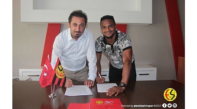 Ofoedu 1 yıl daha Eskişehirspor'da