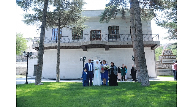 Talas'ın nostaljik nikah salonu hizmete hazır