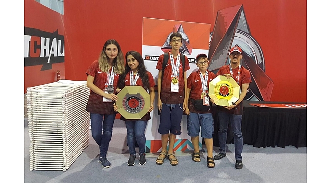 Antalya Robot Takımı Dünya Şampiyonu oldu