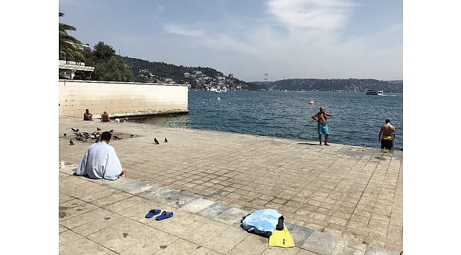 İstanbul'da sıcak hava ve nem bunalttı