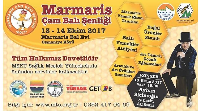 Marmaris'te bal şenliği düzenlenecek