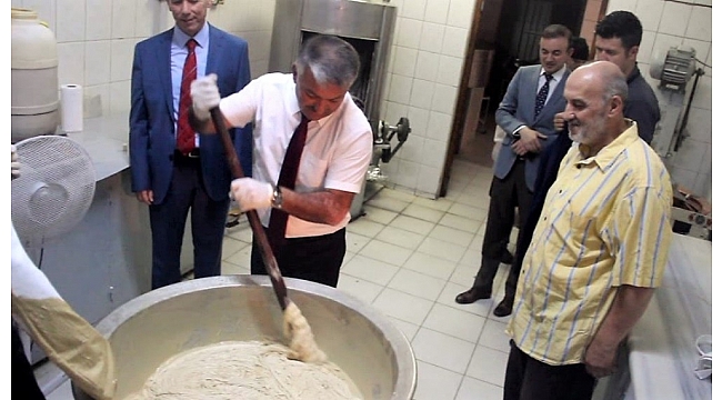 Vali kebabından sonra vali helvası