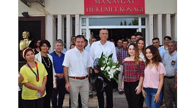 Kaymakam Günlü Manavgat'a veda etti