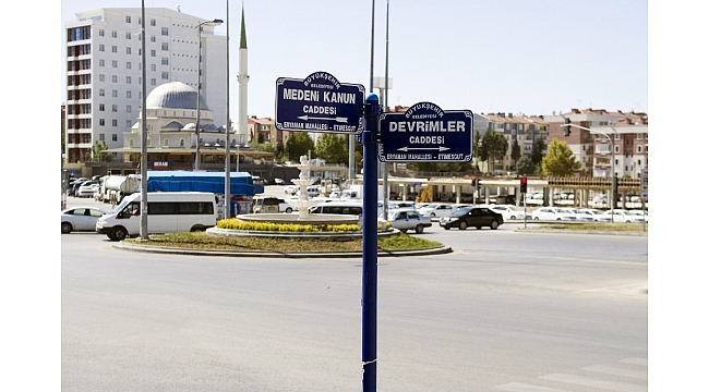 "Atatürk Devrimleri" cadde isimlerinde yaşatılıyor