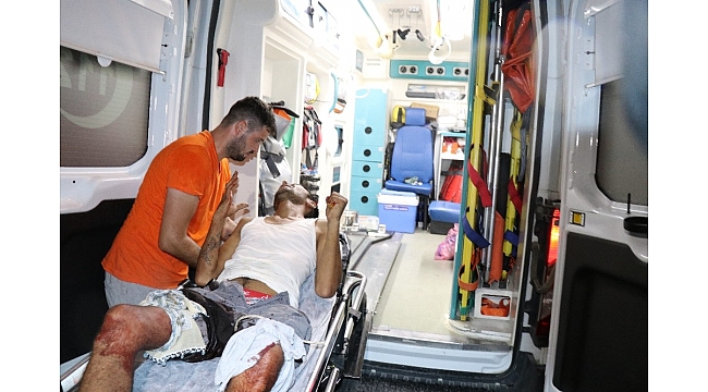 Yüzü maskeli iki kişi polislere ateş açtı