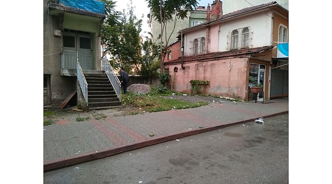 Bafra'da silahlı kavga: 1 yaralı