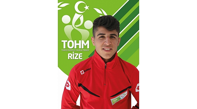 Rize'li TOHM sporcusu Balkan Şampiyonu oldu