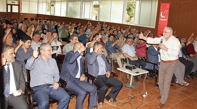 Saadet’te eğitim kampı