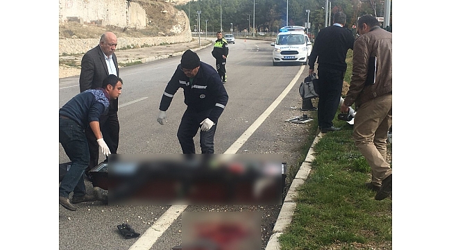Afyonkarahisar'da motosiklet kazası: 1 ölü