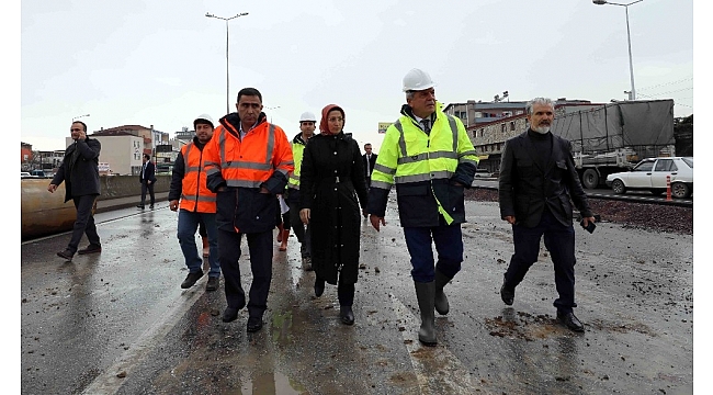 Başkan Karaosmanoğlu, çalışmaları yerinde inceledi