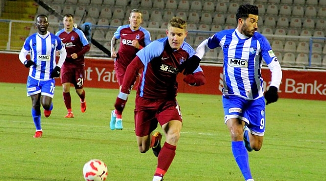 BB Erzurumspor sahasında, Trabzonspor’a 4-0 mağlup oldu.