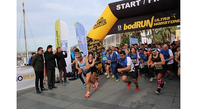 BodRUN Ultra Maratonu renkli geçti