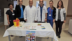Çeşme Devlet Hastanesi'nde diyabeti anlattılar