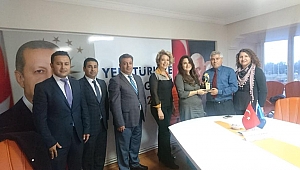 Ege Bölgesi Manisalılar Federasyonu'ndan Ak Parti Balçova İlçe Başkanına ziyaret