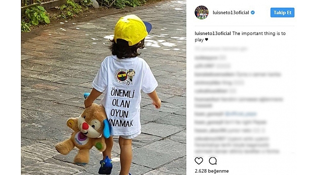 Luis Neto: "Önemli olan oyun oynamak"