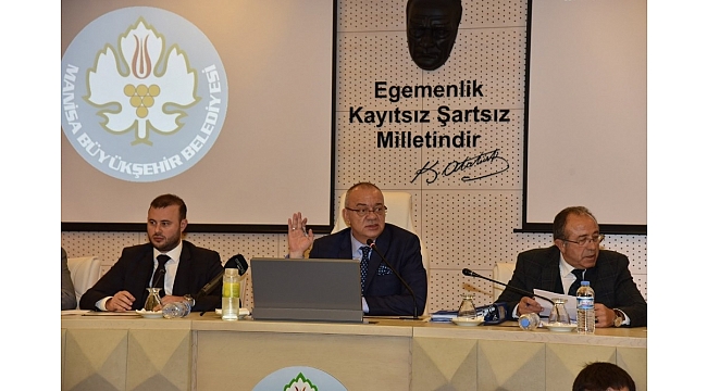 Manisa Büyükşehir Belediyesi Olağan Meclis Toplantısı