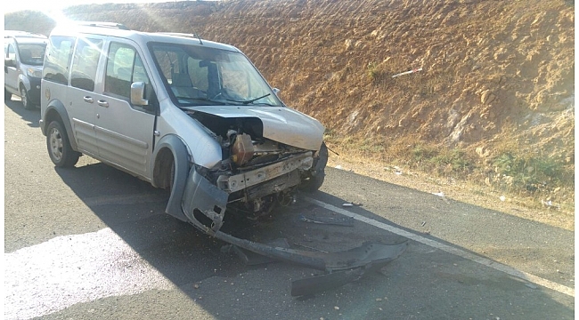 Midyat'ta trafik kazası: 1 yaralı