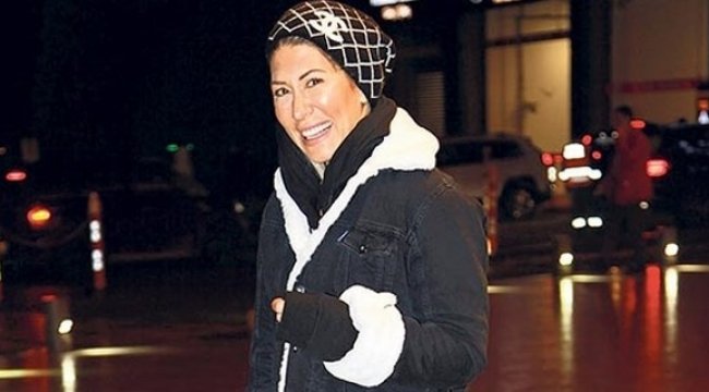 Selin Denizli'nin neşesi yerinde