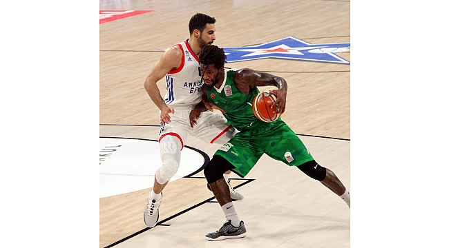 Tahincioğlu Basketbol Süper Ligi: Anadolu Efes: 97 - Yeşil Giresun Belediyespor: 93