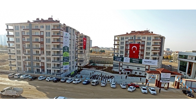 Yeşilyurt'ta ilk konutlar teslim edildi