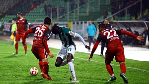 Akın Çorap Giresunspor: 2 - Gaziantepspor: 0