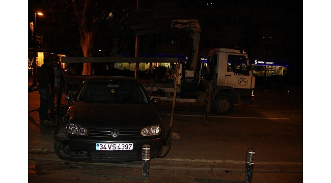 Bağdat Caddesinde kaza: 1 ölü, 1 ağır yaralı