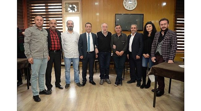 Erzurum Gazeteciler Cemiyeti'nde Metin Barlak dönemi