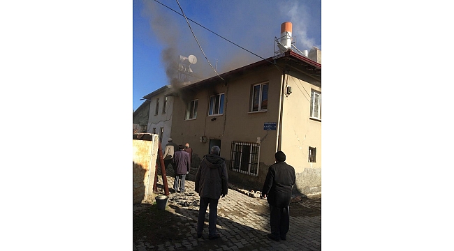 Gelendost'ta korkutan yangın