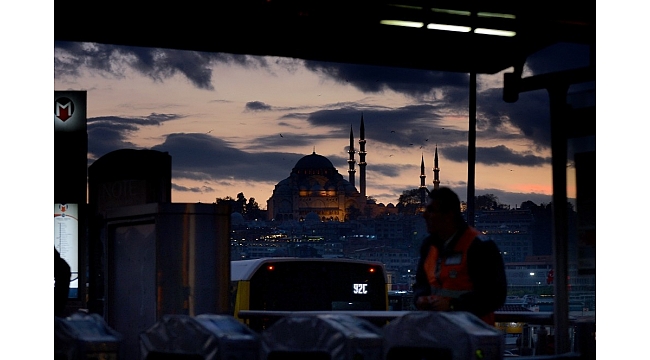 İstanbul'da gün batımı