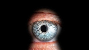 Komşusunun yatak odasını gözetlerken yakalandı