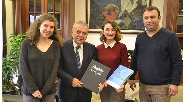 Küçükmenderes Gazetesi'nden Kocaoğlu'na ziyaret