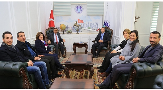 Mimarlar Odası Şube Başkanından Gürkan'a ziyaret