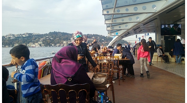 Üsküdar'da engelli vatandaşlara boğaz turu