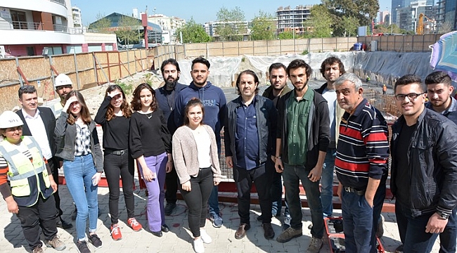 Geleceğin Mühendisleri Biva Tower Şantiyesini Gezdi