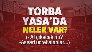Torba yasasının içerisinde neler var? Bu yıl kesin af çıkar mı?