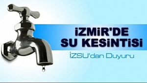 Güzelbahçe’nin bir bölümünde su kesintisi