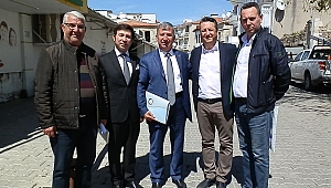 Menemen Ticaret Odası Başkanı Seçim Çalışmalarına Foça'dan Başladı