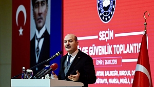 Bakan Soylu’dan seçim güvenliğine ilişkin önemli açıklamala