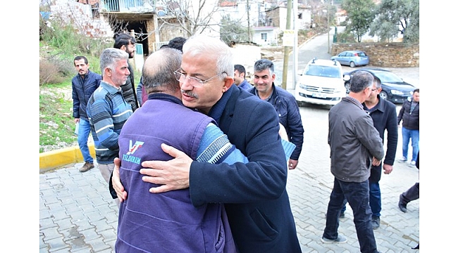 Başkan Görmez, 7 mahalleyi gezdi