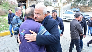 Başkan Görmez, 7 mahalleyi gezdi