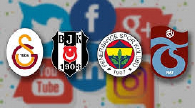 Dört büyükler'den sosyal medyada kim lider?